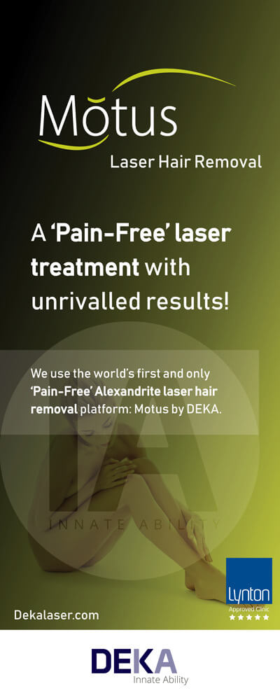 DEKA LASER : Male Laser Pain Free Hair Removal